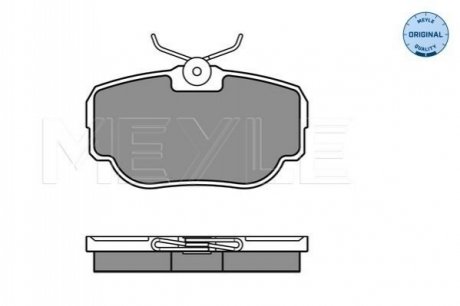 Тормозные колодки, дисковый тормоз.) MEYLE 0252345816 (фото 1)