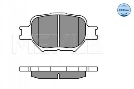 Тормозные колодки, дисковый тормоз.) MEYLE 0252352617 (фото 1)