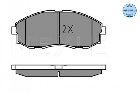 Тормозные колодки, дисковый тормоз.) MEYLE 0252353617W (фото 1)