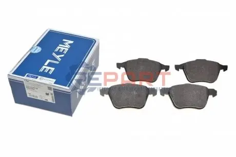 Фото Колодки гальмівні (передні) Volvo S60 00-10/V70 01-08/S80 01-06/XC90 02-14 (Ate) MEYLE (0252359018) зображення 1