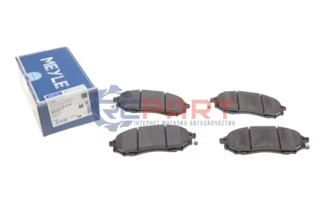Комплект гальмівних колодок передн, INFINITI EX, G, M, M35, M37, M45, Q45 III, Q60, Q70, QX50 I NISSAN MURANO I, MURANO II, NAVARA, NAVARA NP300, PATHFINDER III, QASHQAI +2 1.6D-5.6 05.98 Meyle 0252369816W Купити в Україні