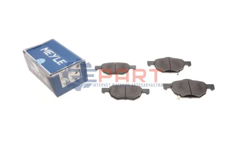 Фото 1 — Комплект тормозных колодок MEYLE (025 237 2017/W) Фото Комплект тормозных колодок MEYLE (025 237 2017/W) изображение 1