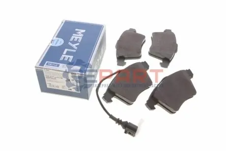 Фото Колодки гальмівні (передні) VW T5 03- (20.1mm/18.7mm) MEYLE (0252374619W) зображення 1