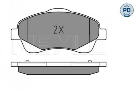 Тормозные колодки TOYOTA P. AVENSIS 03- MEYLE 0252376819PD