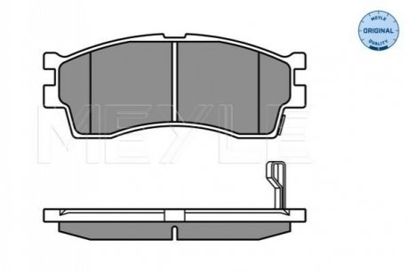 Тормозные колодки, дисковый тормоз.) MEYLE 0252387316W