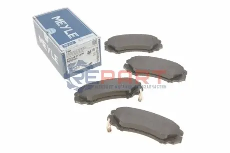 Комплект гальмівних колодок передн, DAEWOO KORANDO, MUSSO HONDA CIVIC VIII HYUNDAI COUPE II, ELANTRA III, ELANTRA IV, SONATA IV, SONATA V, TUCSON KIA MAGENTIS I, MAGENTIS II 1.6-3.2 10.95 Meyle 0252389116W Купити в Україні