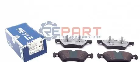 Комплект гальмівних колодок передн, MERCEDES E T-MODEL (S211), E (W211), GL (X164), M (W164), R (W251, V251) 3.0-5.5 10.03-12.14 Meyle 0252392221PD Купити в Україні