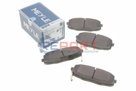 Комплект гальмівних колодок передн, HYUNDAI CRETA, I30, KONA KIA CARENS I, CEE'D, PRO CEE'D 1.0-2.0LPG 03.00 Meyle 0252396617W Купити в Україні