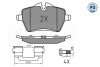 Колодки гальмівні MINI P. ONE/COOPER 03-16 0252398418PD