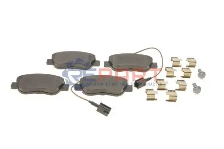 Фото Колодки гальмівні (передні) Fiat Doblo 05- (Bosch) MEYLE (0252407217W) зображення 1