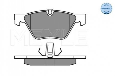 Тормозные колодки, дисковый тормоз.) MEYLE 0252409620