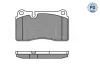 Тормозные колодки VW P. TOUAREG 2,5-6,0 02- BREMBO Meyle (0252409817PD) изображение 2