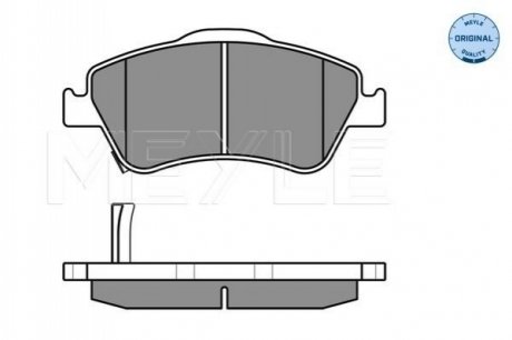 Тормозные колодки, дисковый тормоз.) MEYLE 0252412219W