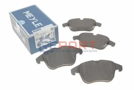 Колодки гальмівні (передні) Land Rover Freelander/Ford Mondeo IV 1.8-2.5 07- MEYLE 0252412319 Купити в Україні