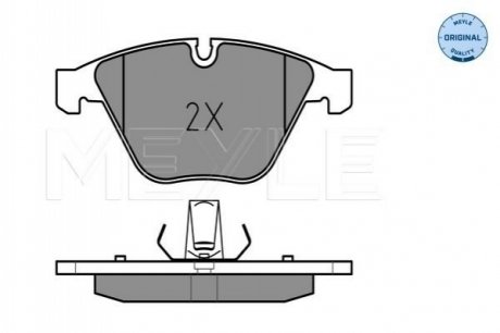 Гальмівні колодки BMW P. E90/E91 325-335 07- MEYLE 0252416120