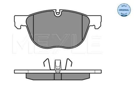 Колодки тормозные (передние) BMW X5/X6 07- Meyle 0252417019