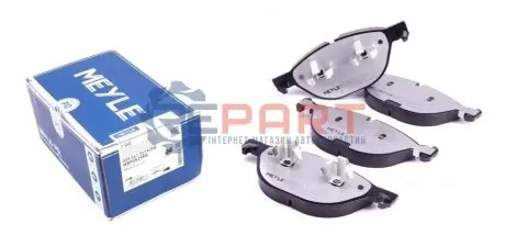 Колодки гальмівні (передні) BMW X5/ X6 07 Meyle 025 241 7219/PD Купити в Україні