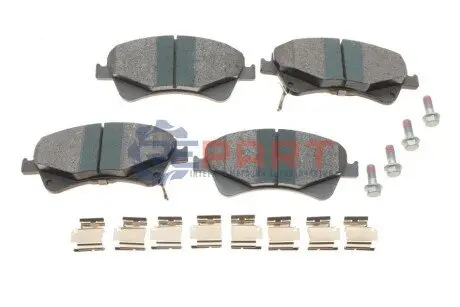 Фото Тормозные колодки (передние) Toyota Avensis/Verso 08-18/Corolla/Auris 06-15 (PREMIUM) MEYLE (025 242 0419/PD) изображение 1