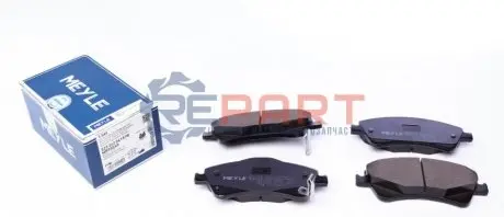 Комплект гальмівних колодок передн, TOYOTA AURIS, AVENSIS, COROLLA, VERSO 1.4-2.2D 05.97-10.18 Meyle 0252420419W Купити в Україні