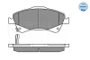 Комплект гальмівних колодок передн, TOYOTA AURIS, AVENSIS, COROLLA, VERSO 1.4-2.2D 05.97-10.18 Meyle (0252420419W) зображення 2