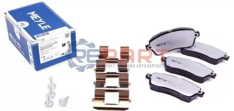 Тормозные колодки FORD P. FIESTA 08- Meyle 0252428316PD Купить в Украине