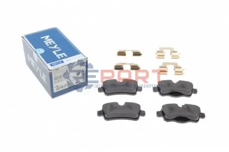 Комплект гальмівних колодок задн, MINI (R50, R53), (R56), (R57), (R58), (R59), CLUBMAN (R55), CLUBVAN (R55) 1.4-2.0D 03.06-06.15 Meyle 0252428917 Купити в Україні