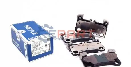 Комплект гальмівних колодок задн, AUDI Q7 PORSCHE CAYENNE VW TOUAREG 3.0-6.0D 08.04-08.15 Meyle 0252429616PD Купити в Україні