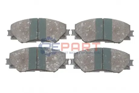Комплект гальмівних колодок передн, SUBARU TREZIA TOYOTA AURIS, COROLLA, RAV 4 III, RAV 4 IV, URBAN CRUISER, VERSO S, YARIS 1.3-3.5 11.05 Meyle 0252433617PD Купити в Україні