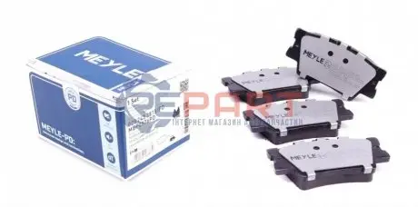 Фото Колодки гальмівні (задні) Toyota Camry/Rav4 2.0-2.5 06- MEYLE (0252433815PD) зображення 1