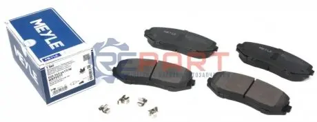 Фото Колодки гальмівні (передні) Suzuki Grand Vitara 4x4 05-15 (Tokico) MEYLE (0252434617W) зображення 1