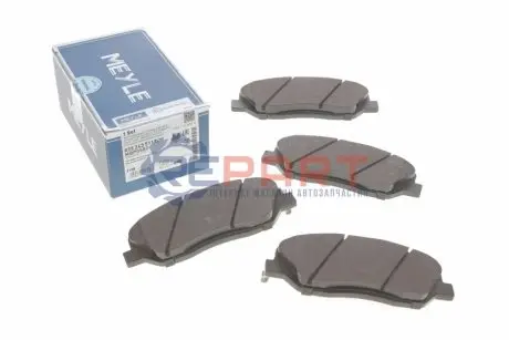 Фото Колодки гальмівні (передні) Hyundai Santa Fe/Kia Sorento 00- MEYLE (0252435117W) зображення 1