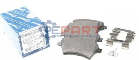 Комплект гальмівних колодок передн, FIAT SEDICI SUZUKI SX4 1.5-2.0D 06.06 Meyle 0252439116W Купити в Україні