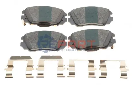 Фото Колодки гальмівні (передні) Opel Insignia A 08-17/Saab 9-5 10-12 (+датчик) (PREMIUM) MEYLE (025 244 1519/PD) зображення 1