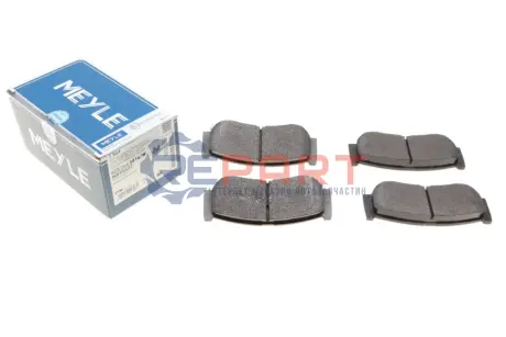 Комплект гальмівних колодок задн, HYUNDAI H-1, H-1 / STAREX, SANTA FÉ II 2.2D-2.7 06.97-12.12 Meyle 025 244 8816/W Купити в Україні