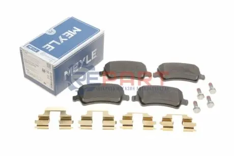 Фото Колодки гальмівні (задні) Ford Galaxy/S-Max 06-15/Volvo S60/S80/V60/V70/XC60/XC70 08- MEYLE (025 244 9617/PD) зображення 1