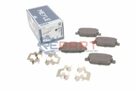 Комплект гальмівних колодок задн, FORD FOCUS II, GALAXY II, GALAXY MK II, KUGA I, MONDEO IV, S-MAX 1.6-2.5 10.05-06.15 Meyle 0252453715 Купити в Україні