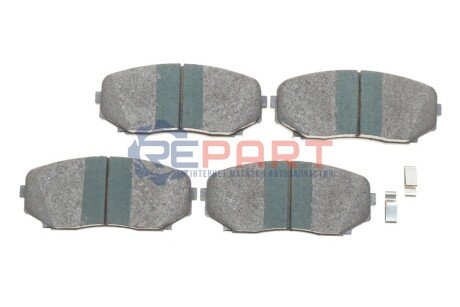 Колодки тормозные (передние) Mazda CX-7 06-14/CX-9/Ford USA Edge 06- (с аксессуарами) (PREMIUM) MEYLE 025 245 4417/PD (фото 1)