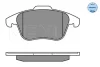 Колодки гальмівні (передні) Citroen C4 06-/Peugeot 3008/5008 09- (Ate) Meyle (0252455719) зображення 2
