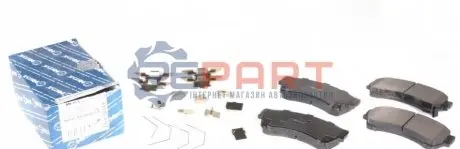 Фото Колодки гальмівні (передні) Mazda 6 07-13 MEYLE (0252458217W) зображення 1