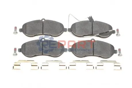 Фото 1 — Колодки гальмівні (передні) Citroen Jumpy/Fiat Scudo/Peugeot Expert 07- (+датчик) (PREMIUM) MEYLE (025 245 9518/PD) Фото Колодки гальмівні (передні) Citroen Jumpy/Fiat Scudo/Peugeot Expert 07- (+датчик) (PREMIUM) MEYLE (025 245 9518/PD) зображення 1