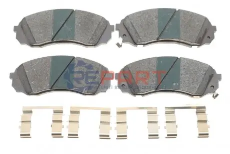 Фото Колодки гальмівні (передні) Hyundai H-1 08-/Kia Carnival 06- (PREMIUM) MEYLE (025 245 9717/PD) зображення 1