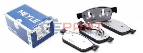 Фото 1 — Колодки гальмівні (передні) VW T5 03-/T6 15- (з датчиком) MEYLE (0252462318PD) Фото Колодки гальмівні (передні) VW T5 03-/T6 15- (з датчиком) MEYLE (0252462318PD) зображення 1
