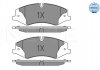 Комплект гальмівних колодок - 025 250 2119 (LR016962, LR021253, LR026220) MEYLE 0252502119 (фото 1)