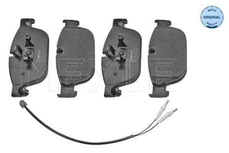 Тормозные колодки (передние) Citroen C4/C5/C6/Peugeot 308/407/508 05- Meyle 0252506917