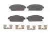 Комплект гальмівних колодок задн, CHEVROLET AVEO, CRUZE, ORLANDO, TRAX, VOLT OPEL AMPERA, ASTRA J, ASTRA J GTC, CASCADA, MOKKA / MOKKA X, ZAFIRA C 1.3D-2.0D 05.09 Meyle (025 250 9616/PD) зображення 1