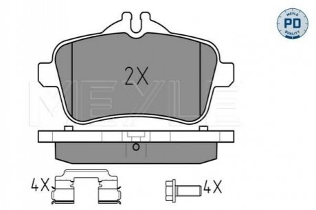 Автозапчасть MEYLE 025 252 1516/PD