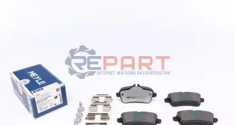 Фото Колодки гальмівні (задні) MB M-class (W166)/GL-class (X166) 11- (TRW) MEYLE (025 252 1618/PD) зображення 1