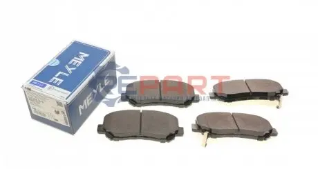 Тормозные колодки MAZDA P. CX-5 2,0-2,5 11- Meyle 0252556416 Купить в Украине