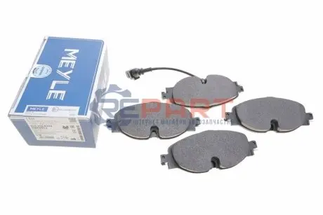 Комплект гальмівних колодок передн, AUDI A1, A1 CITY CARVER, A3, Q2, Q3, TT CUPRA FORMENTOR FERRARI F12 BERLINETTA SEAT ATECA, LEON, LEON SC, LEON SPORTSTOURER, LEON ST 1.0-Electric 01.11 Meyle 0252568320 Купити в Україні