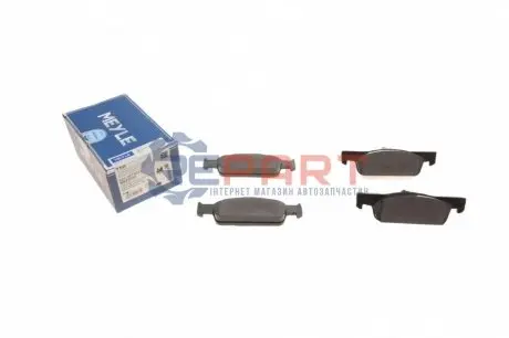 Комплект гальмівних колодок передн, DACIA LOGAN II, LOGAN MCV II, SANDERO II RENAULT CLIO IV, LOGAN/STEPWAY II, SANDERO/STEPWAY II, THALIA III, TWINGO III SMART FORFOUR 0.9-Electric 10.12 Meyle 0252570217 Купити в Україні